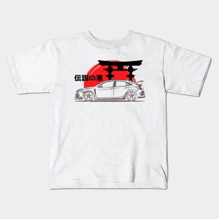 The JDM Racing Civic Art Kids T-Shirt